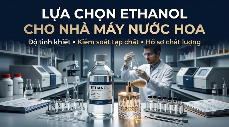 Ethanol Trong Sản Xuất Nước Hoa: Vai Trò, Tiêu Chuẩn Và Cách Lựa Chọn Nguyên Liệu